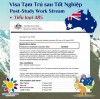 VISA LÀM VIỆC SAU TỐT NGHIỆP TẠI ÚC - TIỂU LOẠI 485: Văn phòng Du học Sunshine Vietnam tại Úc (Sunshine Australia) xin chúc mừng em Phạm Mạnh Toàn đã được cấp Visa 485
