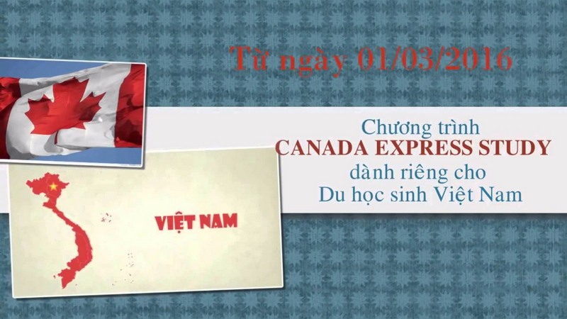 chuong trinh Canada Express Study