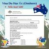 VISA DU HỌC ÚC: VĂN PHÒNG SUNSHINE VIETNAM TẠI ÚC (SUNSHINE AUSTRALIA) XIN CHÚC MỪNG EM NGUYỄN ANH TÚ ĐÃ ĐƯỢC CẤP VISA DU HỌC NGHỀ TẠI ÚC